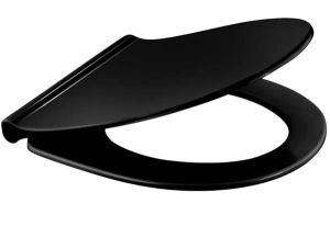 Крышка-сиденье Berges Real Slim SO Black 010403 с микролифтом