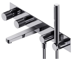Смеситель встраиваемый Omnires Contour CT8037/1CR (2 функции)