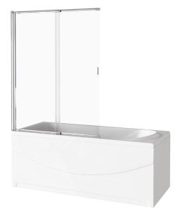 Душевая шторка на ванну Good Door SCREEN SL-100-C-CH