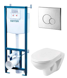 Комплект инсталляции с унитазом Santek Бореаль Пэк 1WH501544