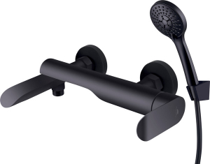 Смеситель для ванны Rubineta Ultra-10/K (SW) (BK) U1KP68