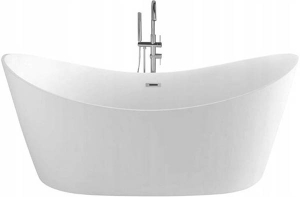 Акриловая ванна Calani Lotus White
