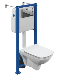 Комплект инсталляции Cersanit Carina XL CO DPL EO Slim / 64441