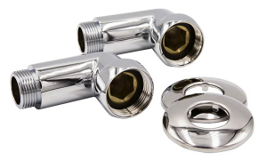 Комплект угловых американок 1-1/4"х1" Г/Ш