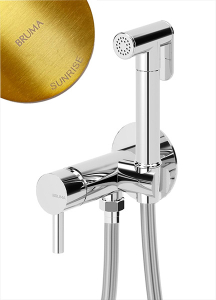 Смеситель встраиваемый Bruma Bidet 1078611SR Sunrise с гигиеническим душем