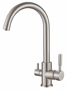 Смеситель для кухонной мойки Zorg Steel Hammer SH 713 под фильтр