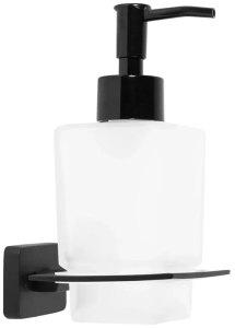Дозатор для моющих средств Rea Oste 06 black matt 80047