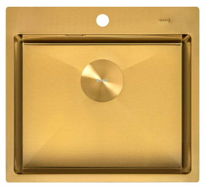 Кухонная мойка Zorg ZRN 5055 Premium PVD Gold