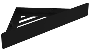 Полка Rea SF07-B black matt 06012