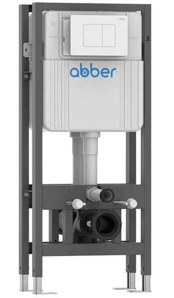 Инсталляция для подвесного унитаза Abber AC0106 двойная
