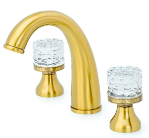 Смеситель для умывальника Boheme Crystal 317-CRST
