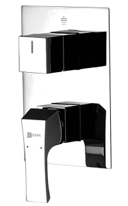 Смеситель встраиваемый Lemark Unit LM4527C (2 функции)