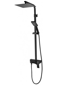 Душевая стойка Grocenberg GB7007-1 черный матовый