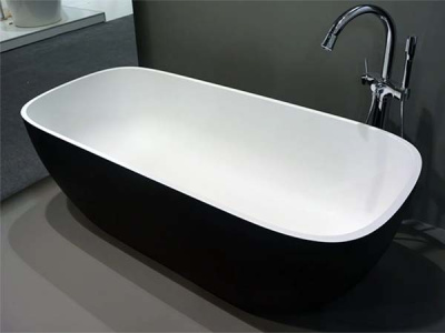 Ванна из искусственного камня Kolpa-san Gloria FS Black