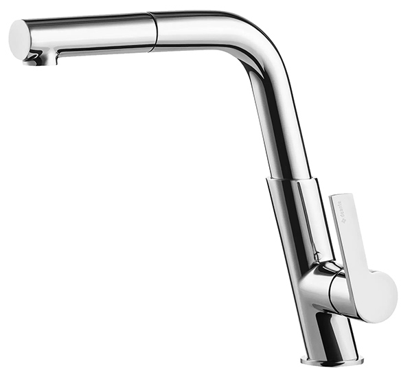 Смеситель для кухонной мойки Deante Silia BQS 073M с выдвижным изливом