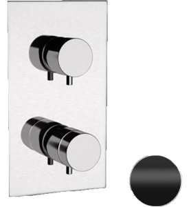 Смеситель встраиваемый Remer Elegance NT92QKBNO термостатический