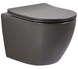 Подвесной унитаз Gid Tr2122TF-Dgm с сиденьем Soft Close
