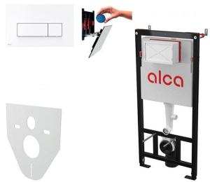Система инсталляции AlcaPlast AM101/1120+M570+M91 с кнопкой