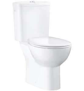 Напольный унитаз Grohe Bau Ceramic 39347000 безободковый с крышкой Soft Close