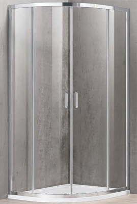Душевой уголок Adema Glass line fabric матовый
