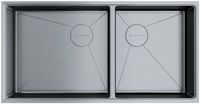 Кухонная мойка Omoikiri Taki 85-2-LB-U/IF-IN / 85-2-LB-U/IF-LG Side