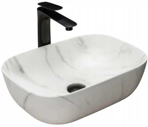 Умывальник Rea Belinda Marble Matt