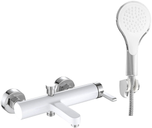 Смеситель для ванны Rea Polo White Chrome REA-B9943