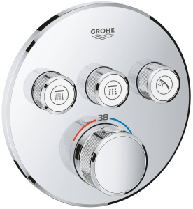 Смеситель встраиваемый Grohe Grohtherm SmartControl 29121000 / 29121DC0 термостатический
