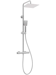 Душевая стойка Deante Therm Steel NAC_F4HT с термостатом