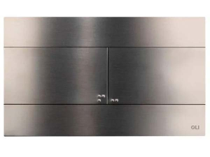 Кнопка для инсталляции OLI Slim Inox Gun Metal 889313