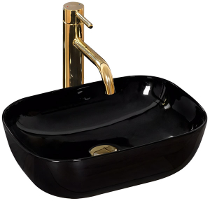Умывальник Rea Belinda mini black U8004