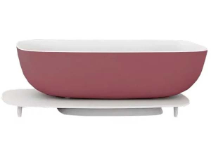 Ванна из искусственного камня Kolpa-san Milo FS Red