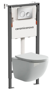 Комплект инсталляции CeramicaNova Forma CN3009_121001CH
