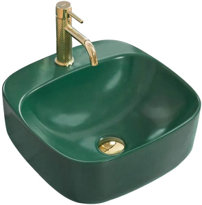 Умывальник Rea Luiza Green Mat U4561 / U4560