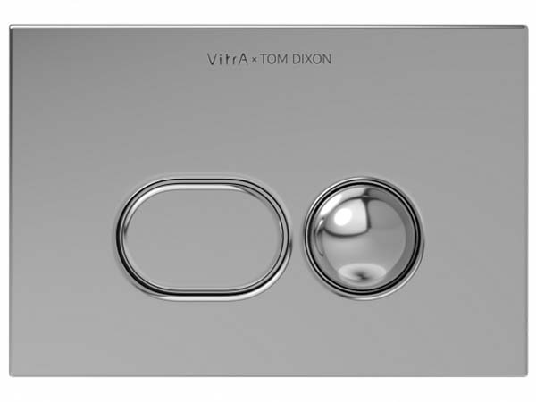Кнопка для инсталляции Vitra Liquid 740-2180 хром