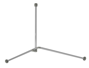 Карниз для ванны Wasserkraft Dinkel SC-469090 Г-образный
