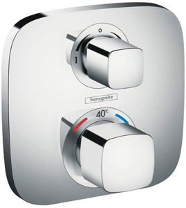 Смеситель встраиваемый Hansgrohe Ecostat E 15708000 термостатический (2 функции)