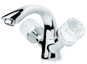 Смеситель для умывальника Boheme Crystal 271-CRST