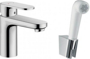 Смеситель для умывальника Hansgrohe Vernis Blend 71215000 с гигиеническим душем