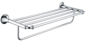 Полка для полотенец с держателем Rose RG1208