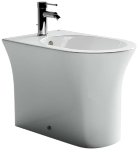 Напольное биде CeramicaNova Star CN1906 с донным клапаном