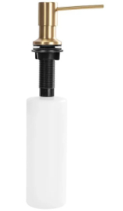 Дозатор для моющих средств Rea gold matt round BAT-05002