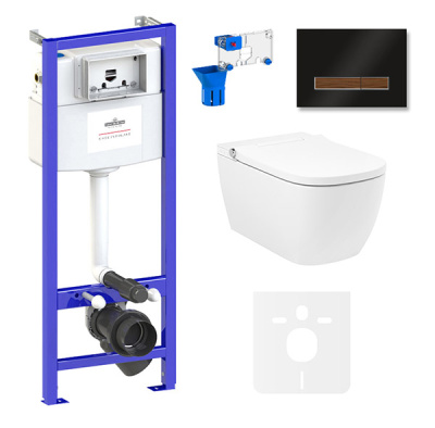 Комплект инсталляции 7 в 1 Lavinia Boho Relfix Smart V-Clean 87561136 / 87561137