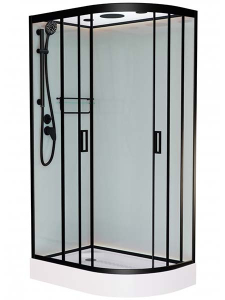 Душевая кабина Frank F418 / F411 / F412 Black