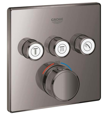 Смеситель встраиваемый Grohe Grohtherm SmartControl 29126A00 / 29126AL0 термостатический
