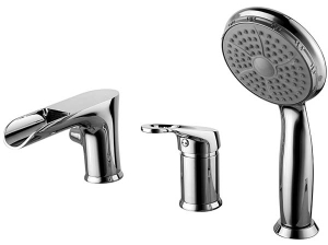 Смеситель на борт ванны Lemark Omega LM3145C