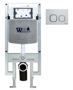 Комплект инсталляции Weltwasser Amberg 497 ST CR / MT-CR