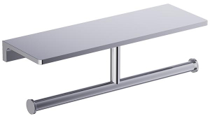 Держатель для туалетной бумаги Timo Selene 10045/00 с полкой для телефона