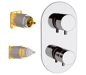 Смеситель встраиваемый Remer Elegance NT92KB термостатический