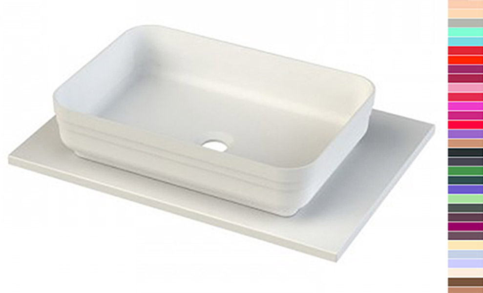 Умывальник Astra-form Антарес Solid Surface цветной